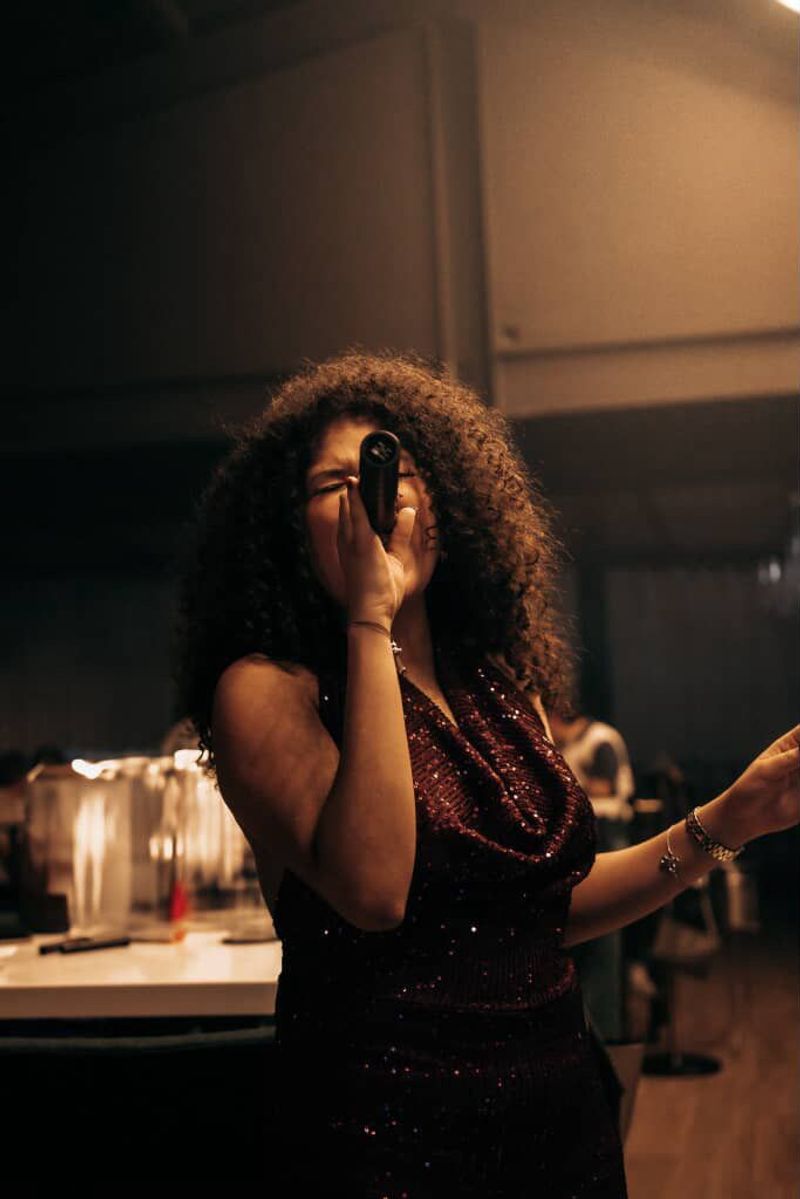 Backstage — antes del show