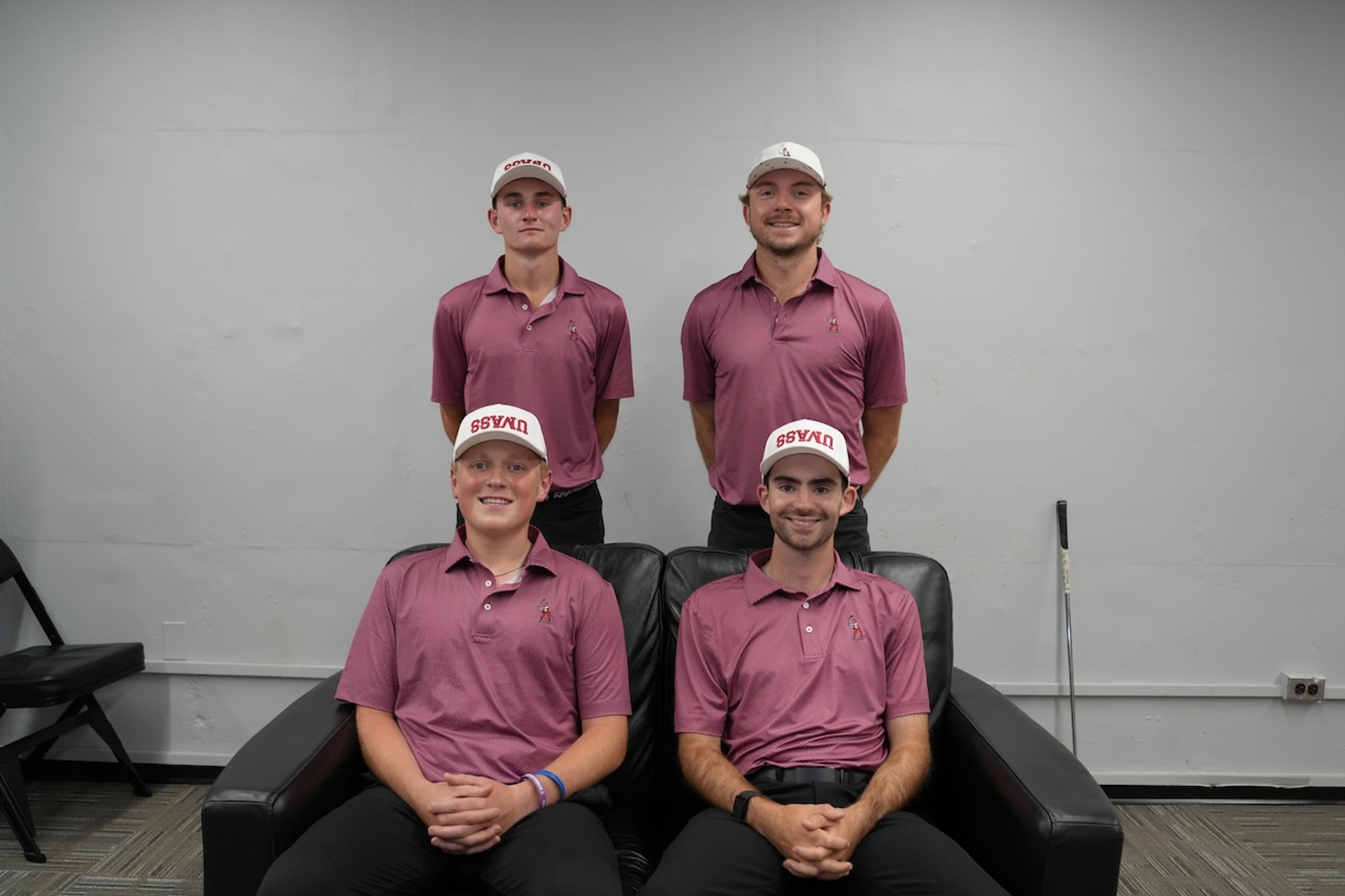 The four members of the club's leadership