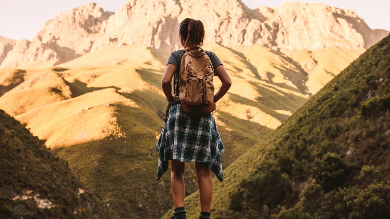 Adult beginning a path forward representing the process of establishing a personal health baseline.