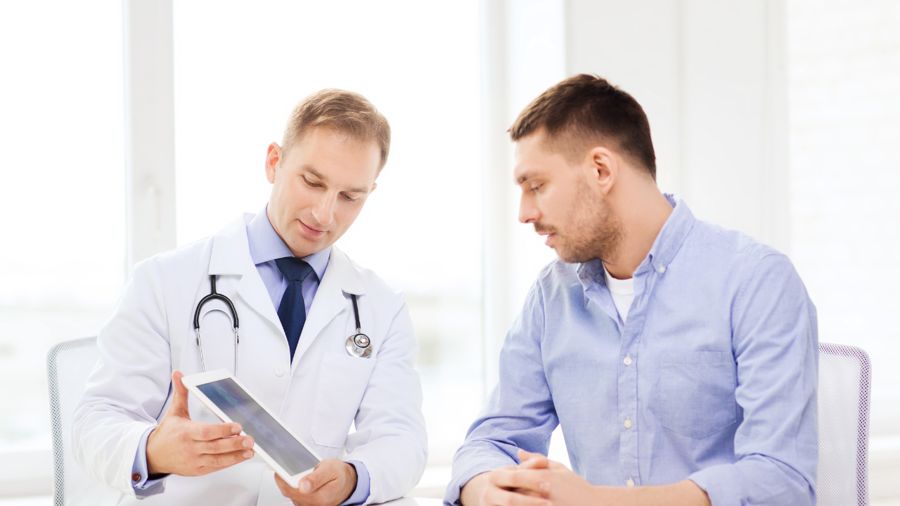Adult man representing informed decision-making about testosterone therapy and men’s hormone health.