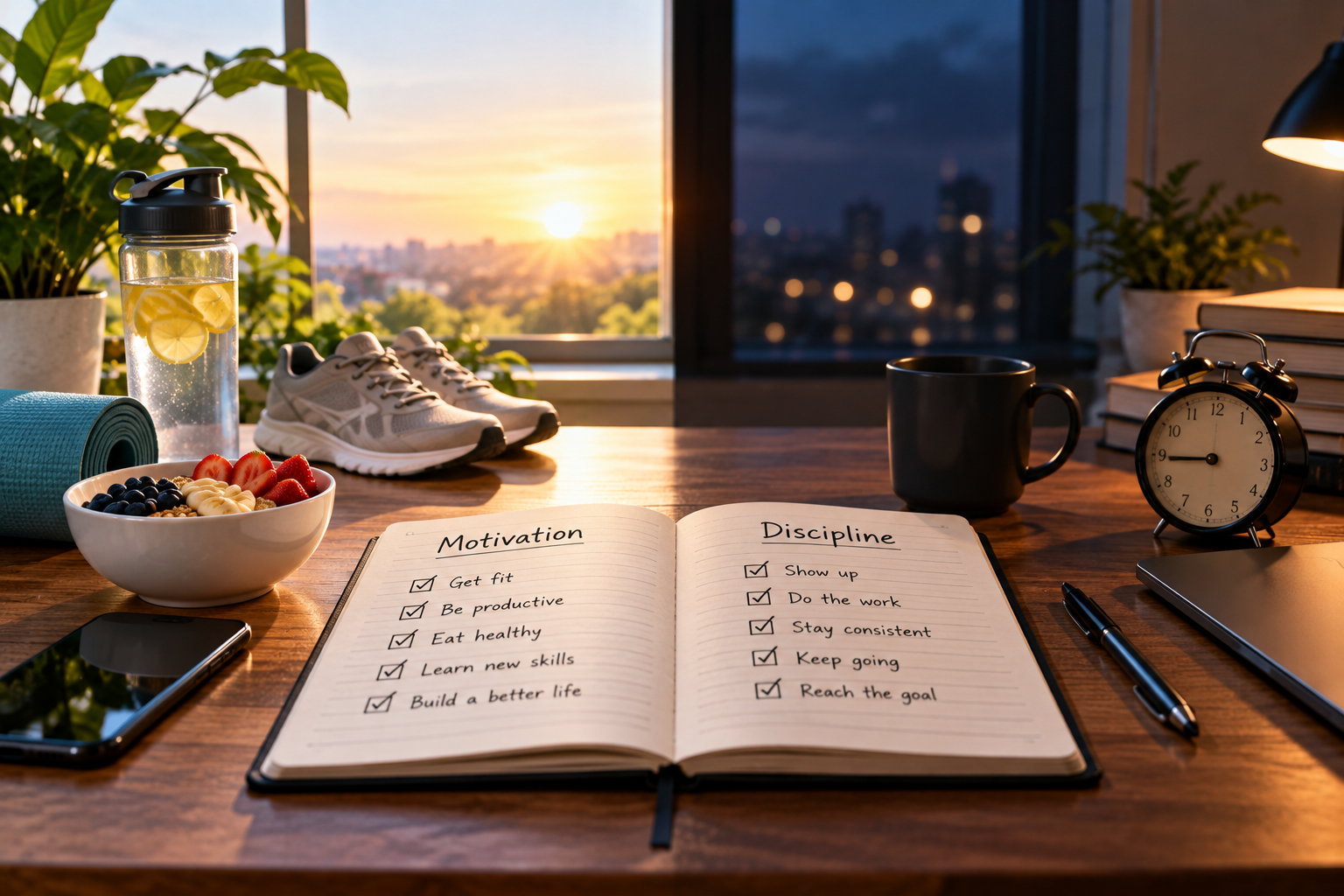The Difference Between Discipline and Motivation