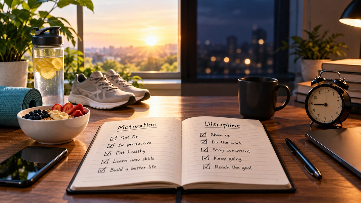 The Difference Between Discipline and Motivation