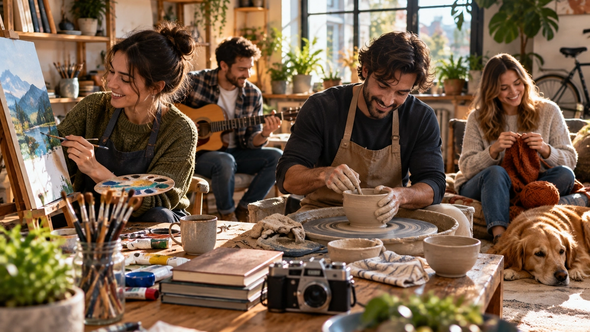The Quiet Return of Real-Life Hobbies