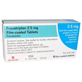 Frovatriptan 2.5mg Tablets