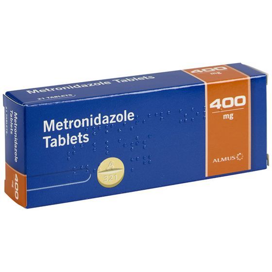 Metronidazole 400mg Tablets (Dental Infections)