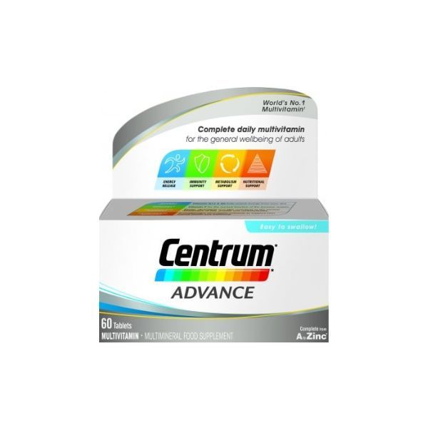 Centrum Advance Multivitamin & Mineral Tablets (60)