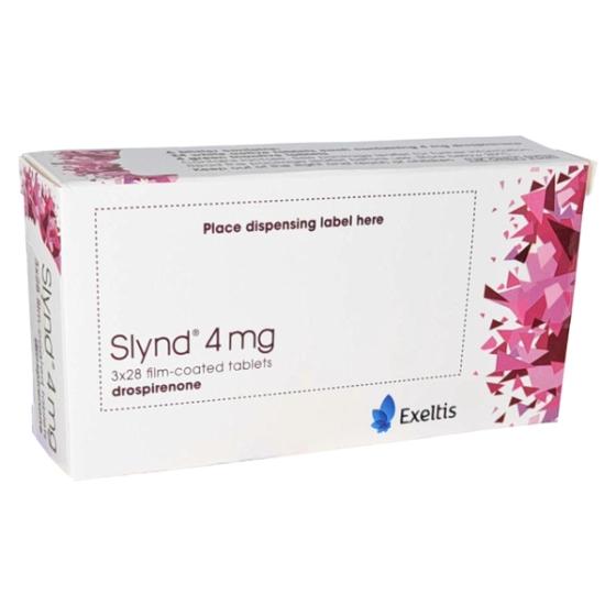 Slynd 4mg (Drospirenone) Oestrogen-Free Birth Control Pill