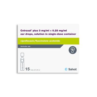 Cetraxal Plus Ear Drops - Dual-Action Treatment for Bacterial Ear Infections