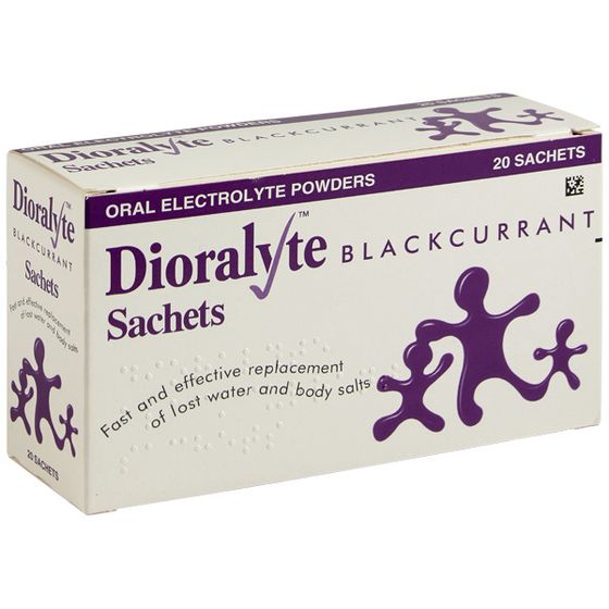 Dioralyte Sachets Blackcurrant