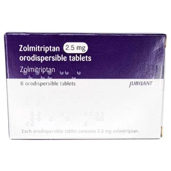 Zolmitriptan Orodispersible Tablets (2.5mg & 5mg)
