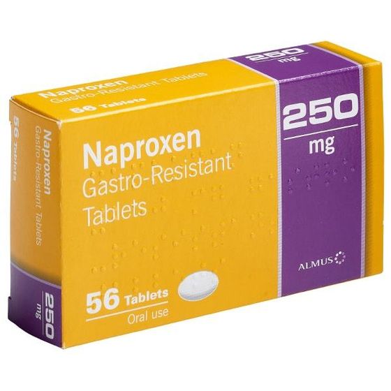 Naproxen 250mg Gastro-Resistant Tablets