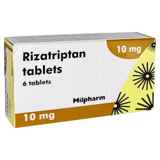 Rizatriptan 10mg Tablets