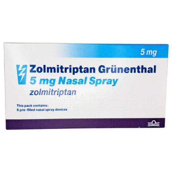 Zolmitriptan 5mg Nasal Spray