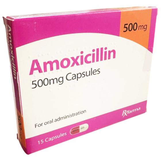 Amoxicillin 500mg Capsules (Dental Infections)