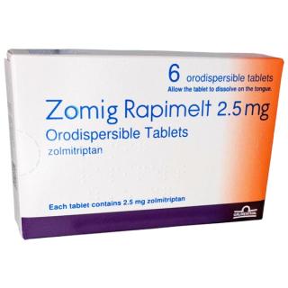Zomig Rapimelt 2.5mg & 5mg Tablets