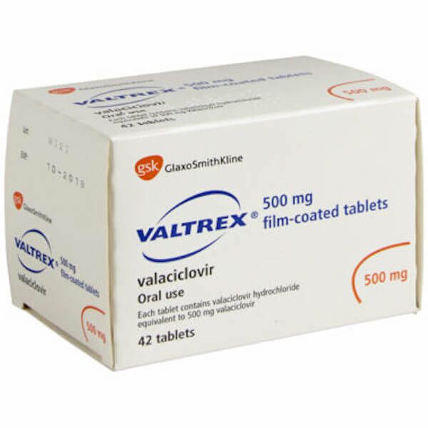 Valtrex 500mg Tablets