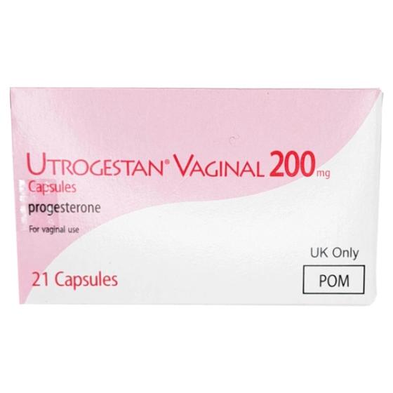 Utrogestan 200mg Vaginal Capsules