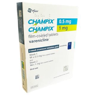 Champix Starter Pack 0.5mg & 1mg Tablets