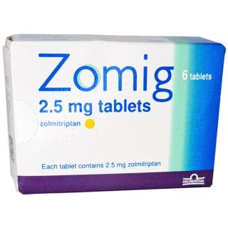 Zomig 2.5mg Tablets