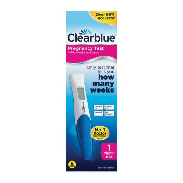 Clearblue Digital Pregnancy Test with Weeks Indicator