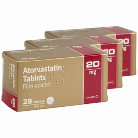 Atorvastatin Tablets (10mg, 20mg, & 40mg)