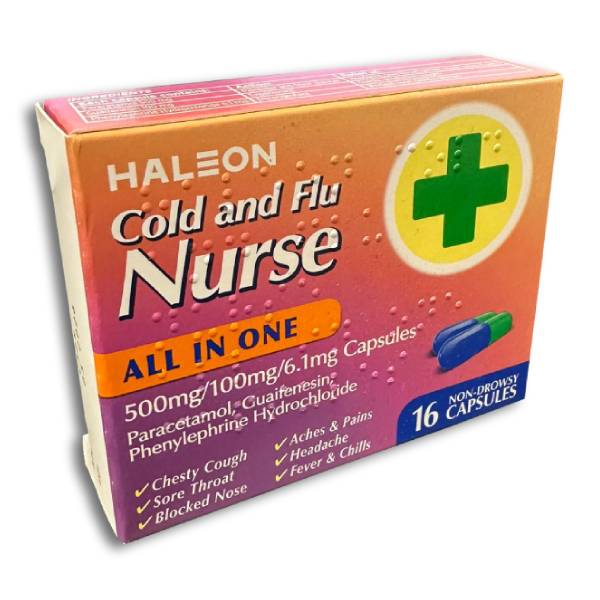 Cold & Flu Nurse All in One Capsules