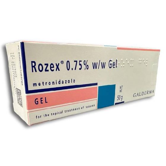 Rozex (Metronidazole) 0.75% Gel - Effective Antibiotic Treatment for Rosacea