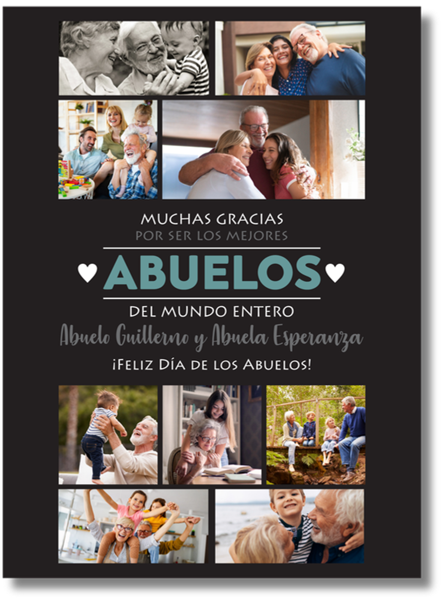 Frazada para los abuelos