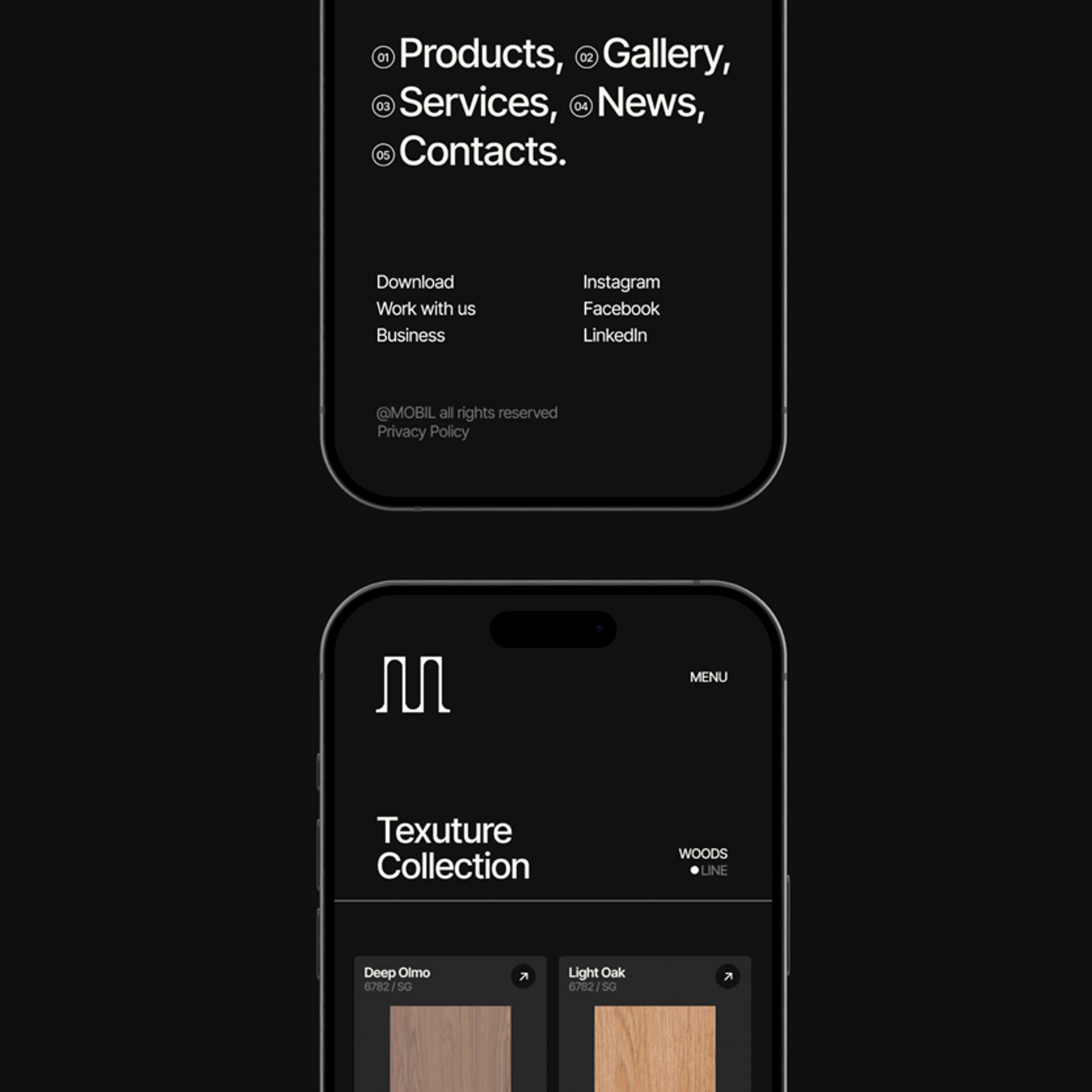 Portfolio work