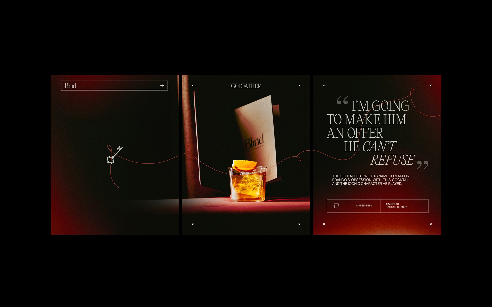 Blind francesco tognin brand identity logo desgin padova freelance web designer web developer