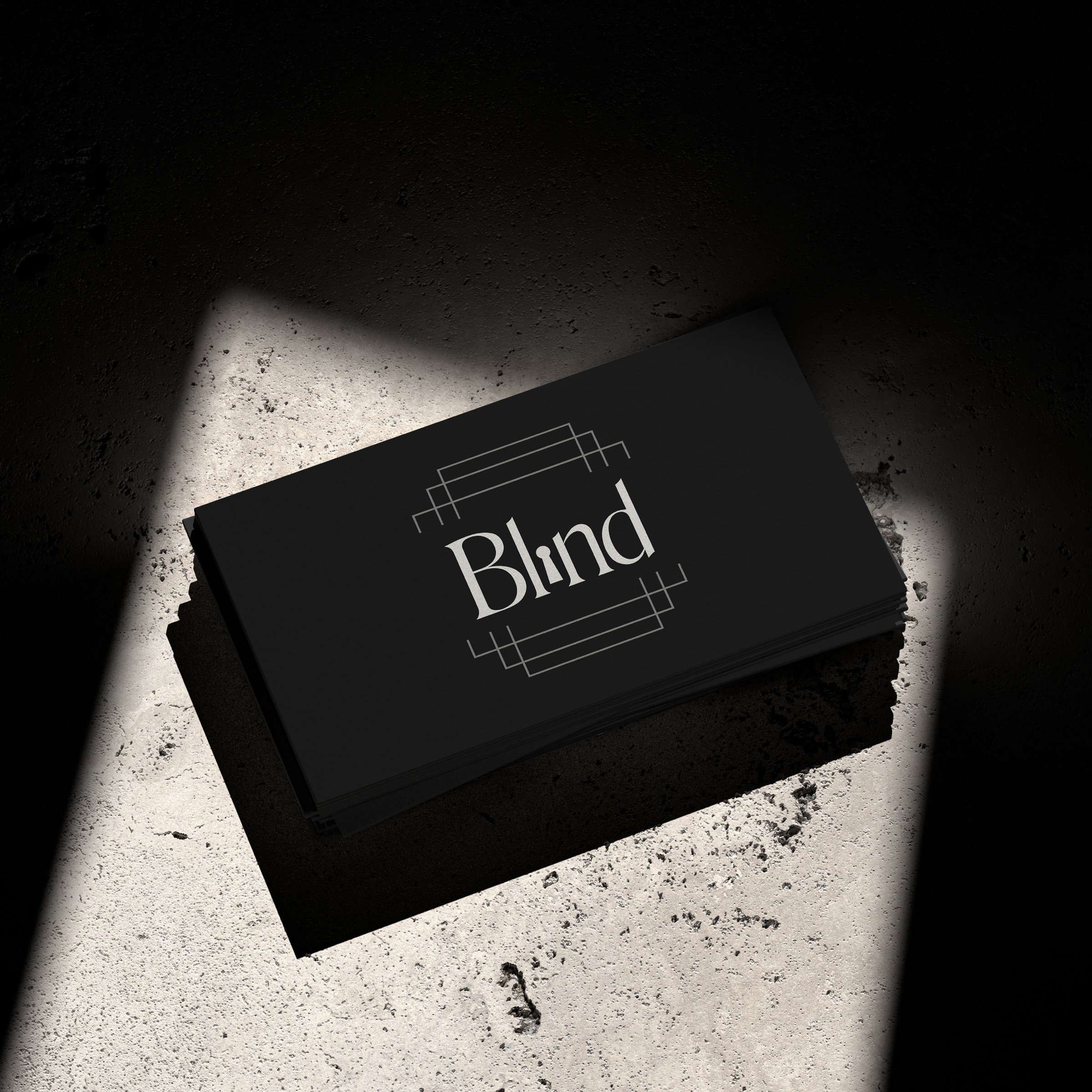 Blind francesco tognin brand identity logo desgin padova freelance web designer web developer