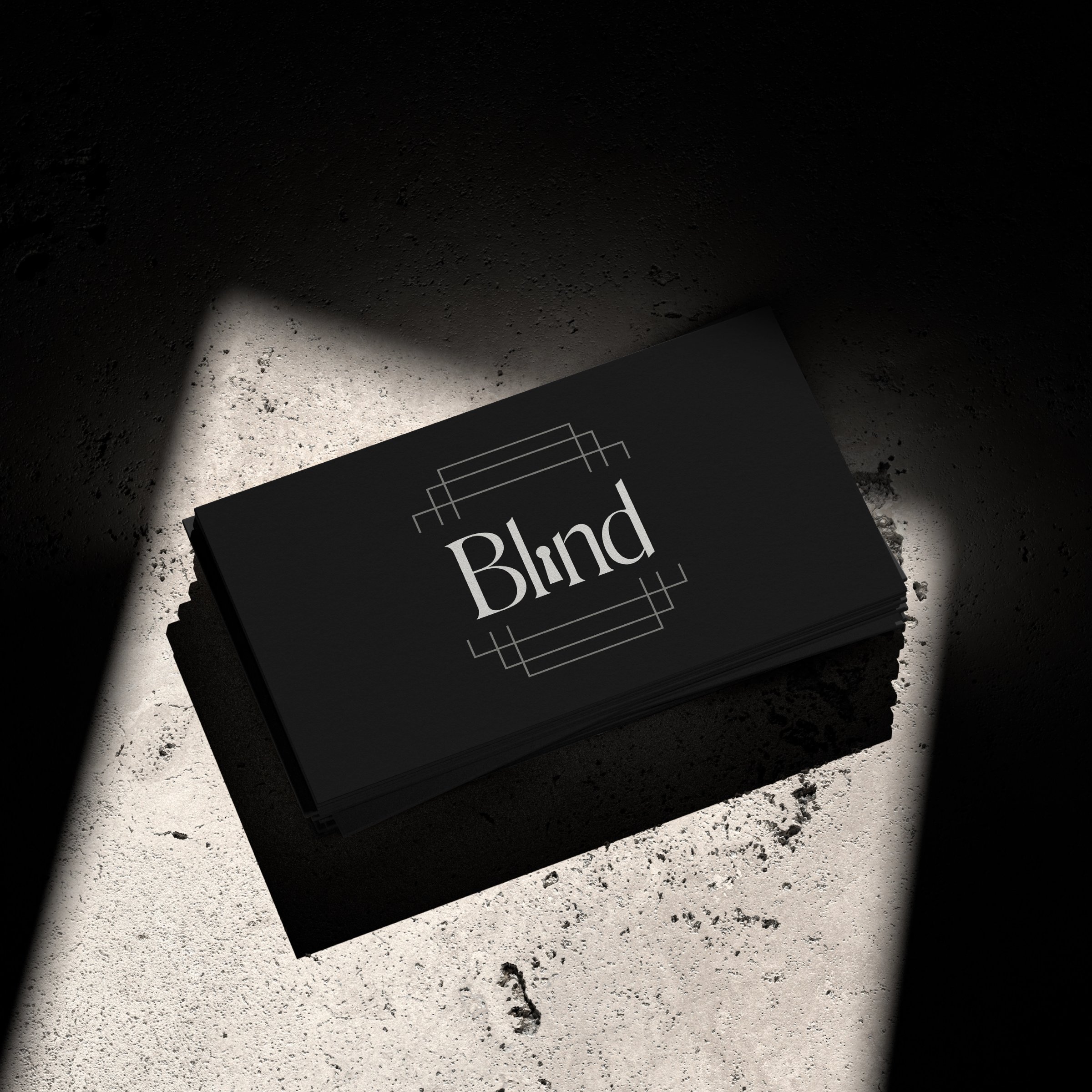 Blind francesco tognin brand identity logo desgin padova freelance web designer web developer