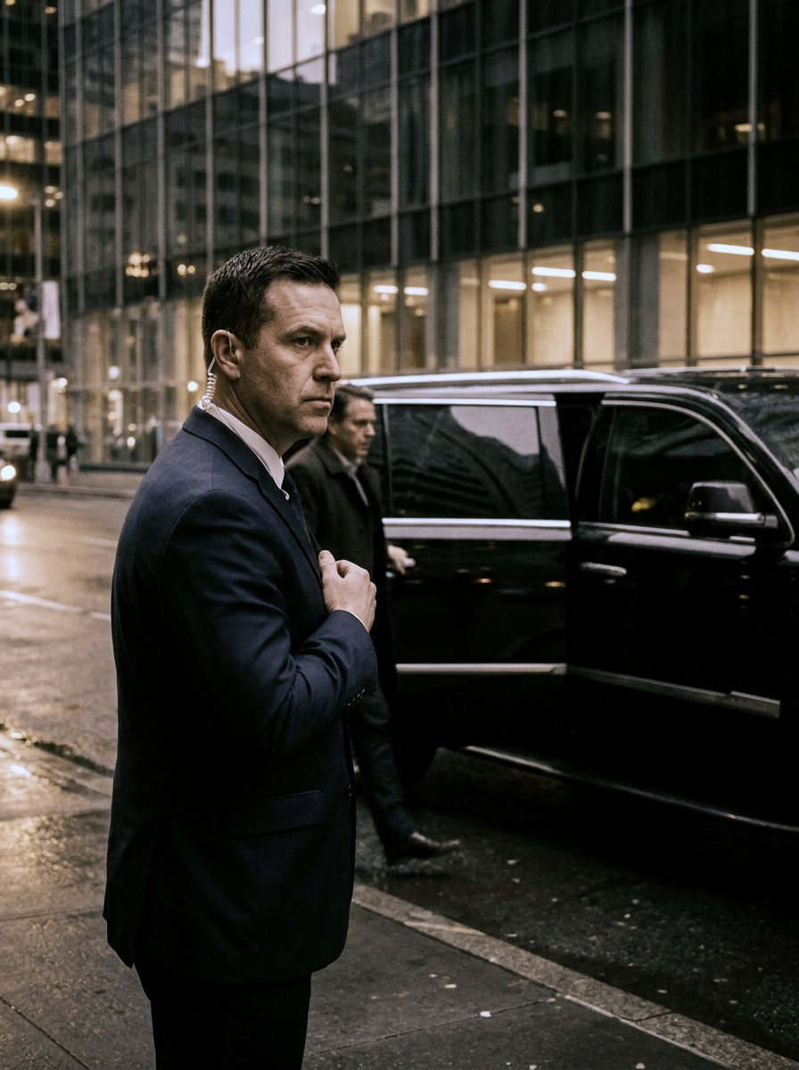 Executive protection detail in Washington, D.C.