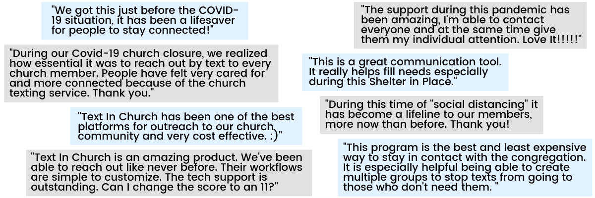 churches are using texting in new and impactful ways