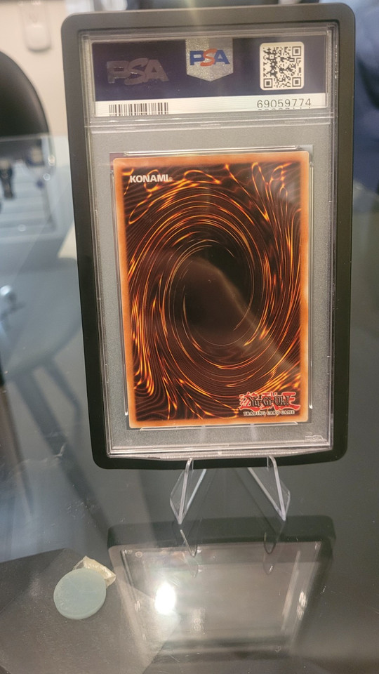 2022 Yu-Gi-Oh! Red-Eyes Black Dragon GFP2-EN76 Ghost Rare PSA 9 MINT view 2