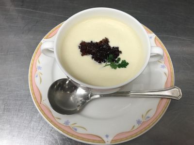 カリフラワーの冷静ポタージュ