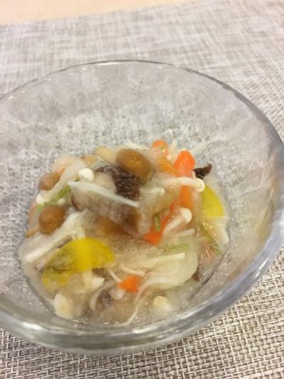 きのこのおろし和え