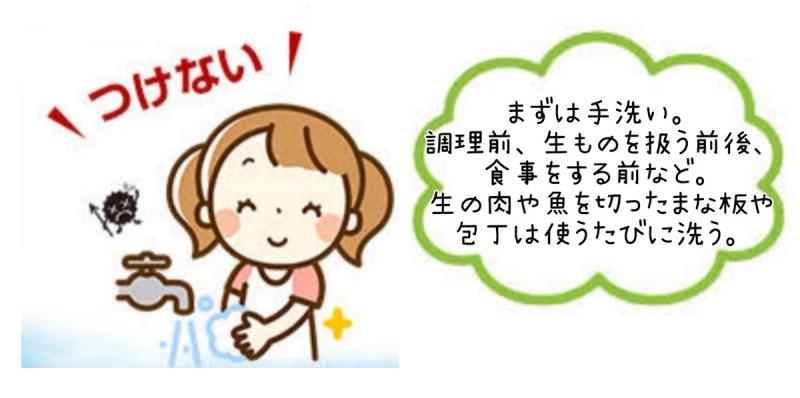 食中毒予防のおはなし