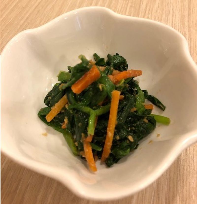 ニラのマヨ醤油ごま和え