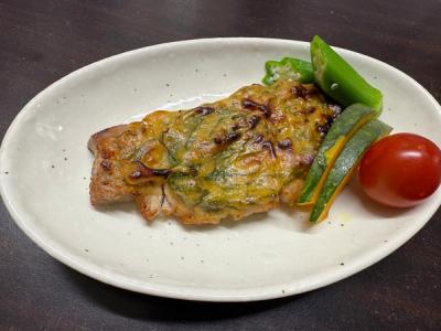 豚肉の大葉味噌焼き