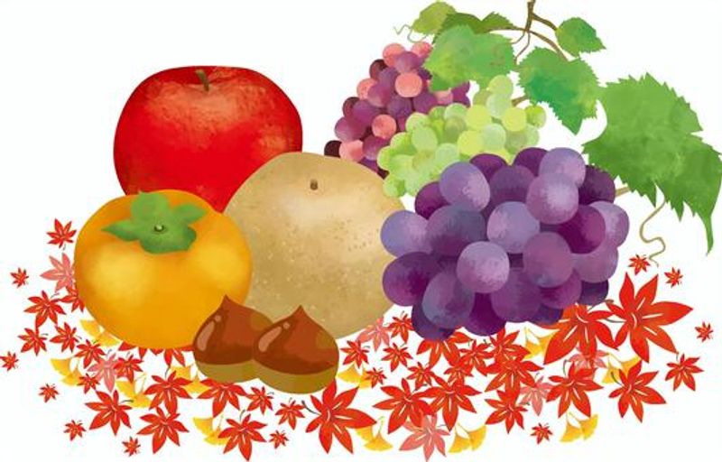 食欲の秋、味覚の秋、美味しいものがいっぱいの秋