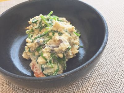 セリの白和え