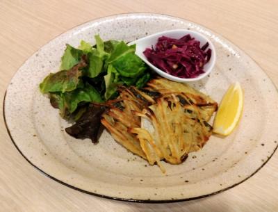鯵のポテト焼き