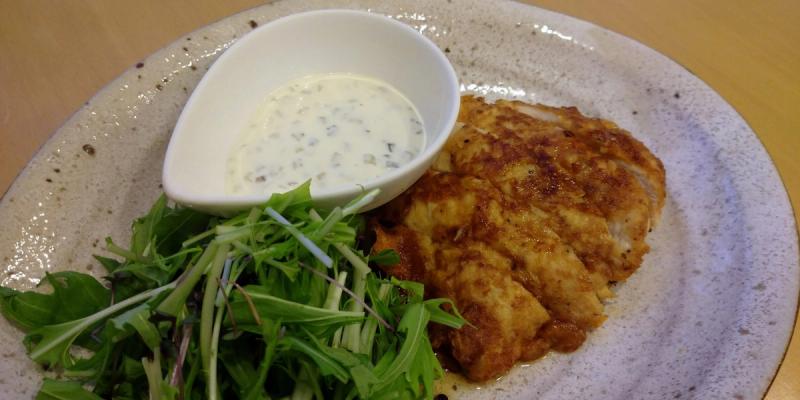 焼きチキン南蛮の「タルタルソース」
