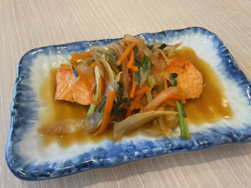 鮭の焼き浸し