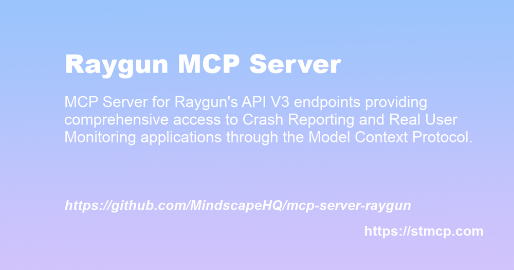 Open Graph image for Raygun MCP Server
