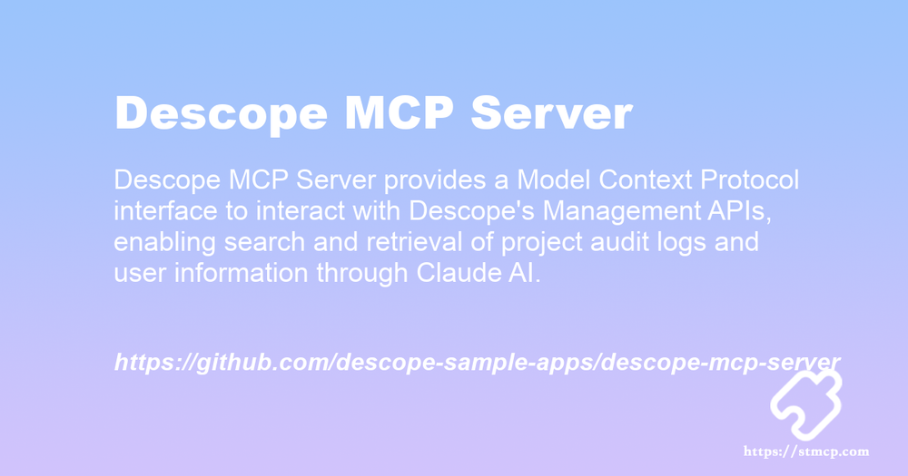 Open Graph image for Descope MCP Server