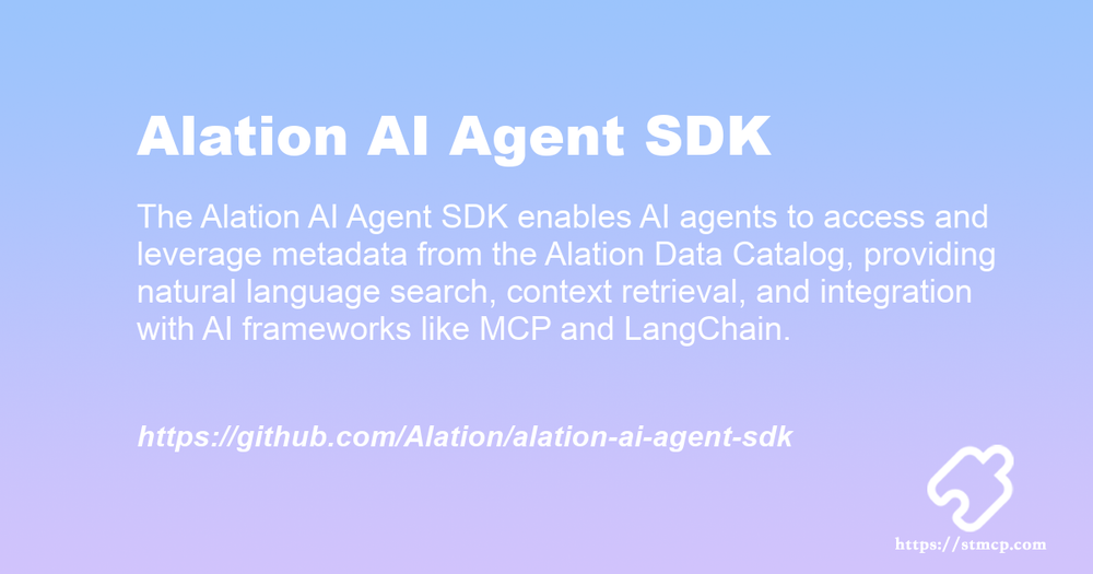 Open Graph image for Alation AI Agent SDK