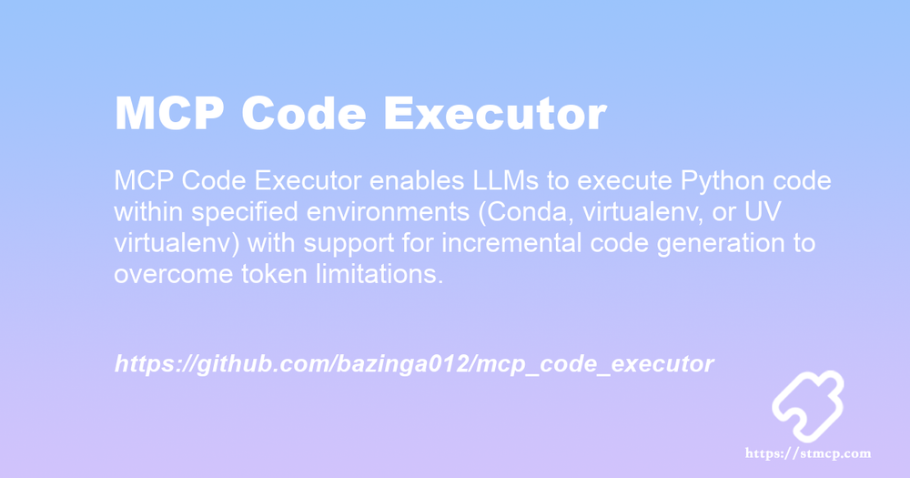 Open Graph image for MCP Code Executor