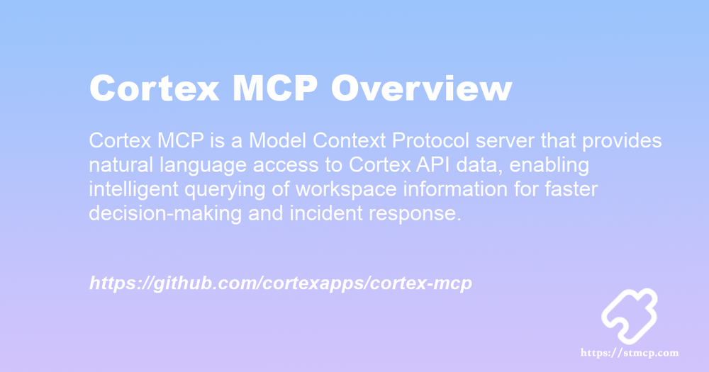 Open Graph image for Cortex MCP Overview